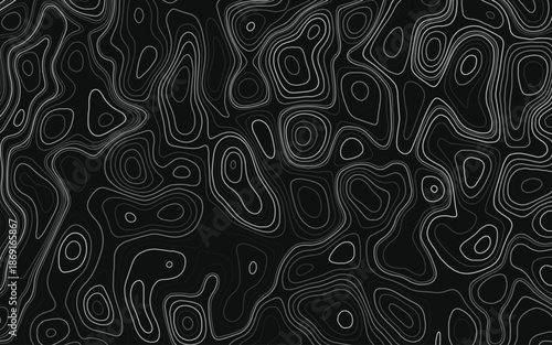 Abstract topographic contours map background, Vector geographic contour map Topographic patterns Vintage outdoors style. World map Template. 