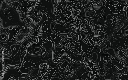 Abstract topographic contours map background, Vector geographic contour map Topographic patterns Vintage outdoors style. World map Template. 