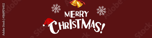 Merry Christmas Banner.