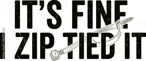 it’s fine i zip tied it svg, it’s fine i zip tied it png, Mechanic Car guy svg