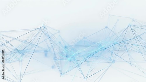 Wallpaper Mural Abstract digital network connections illustration for modern technology and data visualization Torontodigital.ca