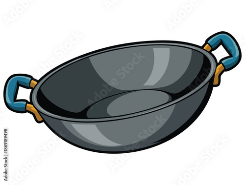 Vector illustration of kitchen utensils isolated on white background suitable for cooking tableware dining or food themed creative design visuals