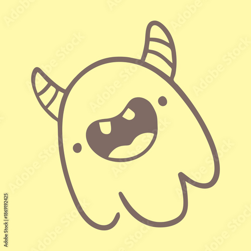 Cute Colorful Hand-Drawn Monster Doodles