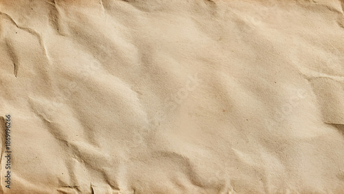 Old brown craft paper vintage background vector. Carton cardboard pattern. 