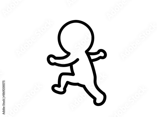 スキップする人