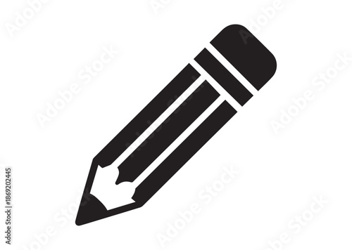 Pencil icon, Pencil solid Vector