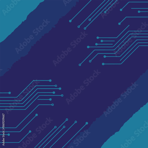 Cognitive AI data stream abstract background.eps