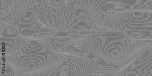 White abstract background with waves.  Stripe lines pattern. 3d rendering