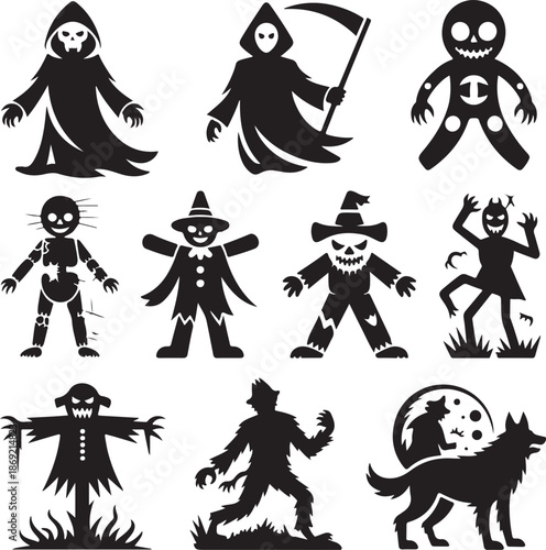 “Haunted Night: Ghosts, Graves & Shadows”