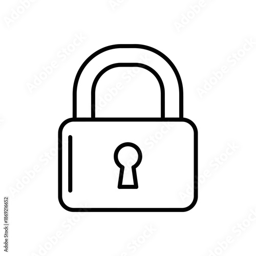 Close-up of Padlock on Chain Representing Security and Privacy Concepts
