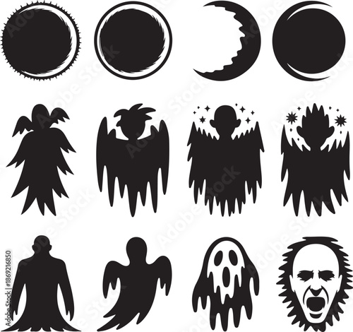 “Haunted Night: Ghosts, Graves & Shadows”