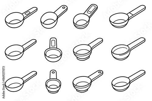 Walls spoon slot stroke contour pad edge icon icons smooth underside measuring