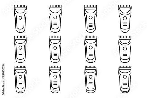 Line grid vent shading corner tilt vector icon minimal pads contour grip
