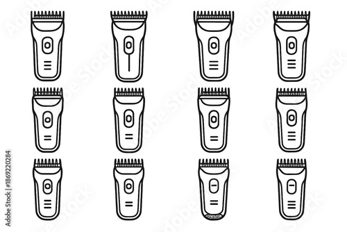Vector stripe minimal tech shading icon tile surface contour tilt underside arc
