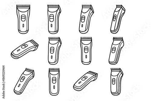 Grid line icon highlight tilt shading rod outline vector patch pads