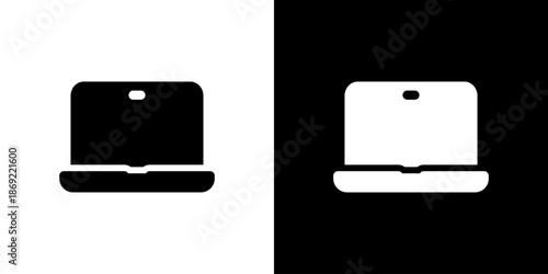 パソコン・ラップトップのアイコン（ベクター）