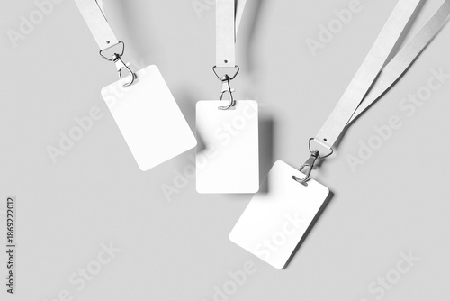 Realistic ID Card Blank