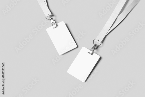 Realistic ID Card Blank