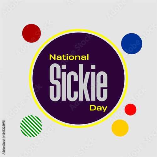 National Sickie Day Holiday concept