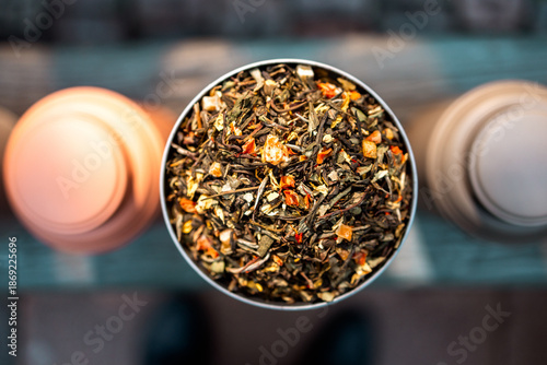 Colorful Herbal Tea Blend