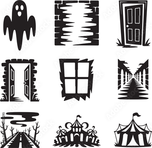 “Haunted Night: Ghosts, Graves & Shadows”