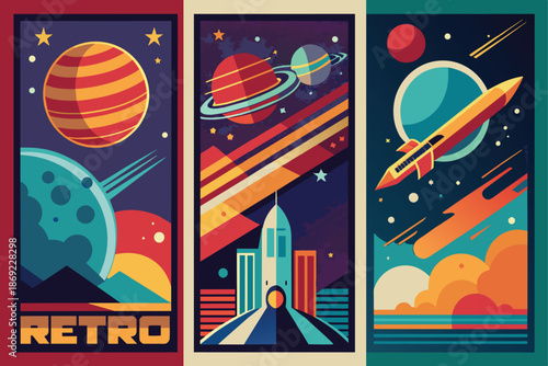 space rocket and space