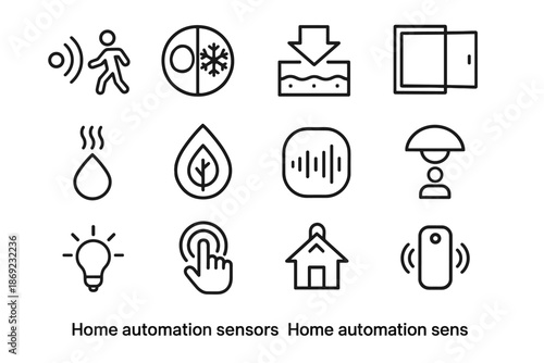 Vector status reader smart icon sensing dome proximity touch light sensor home