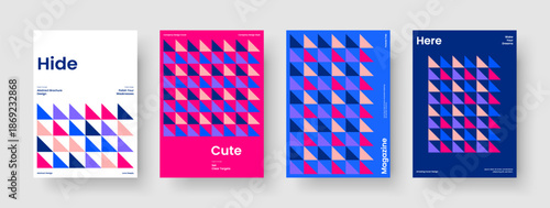 Abstract Book Cover Template. Creative Background Layout. Geometric Poster Design. Report. Flyer. Banner. Business Presentation. Brochure. Handbill. Newsletter. Catalog. Portfolio. Magazine