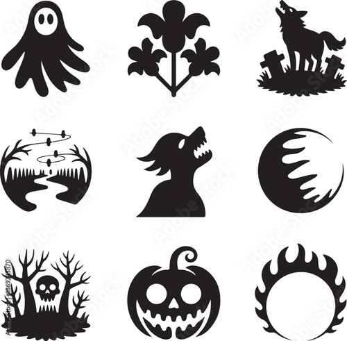 “Haunted Night: Ghosts, Graves & Shadows”