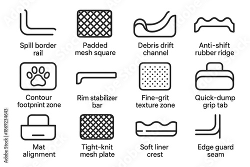 Guard tab icon icons drift pet mesh protector edge crest rim padded