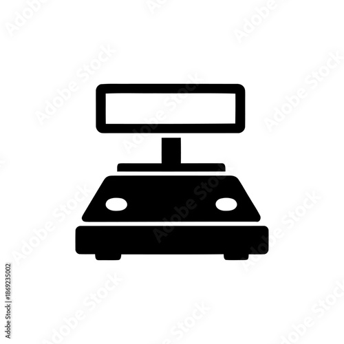 Scales Icon – Balance, Justice and Measurement Symbol