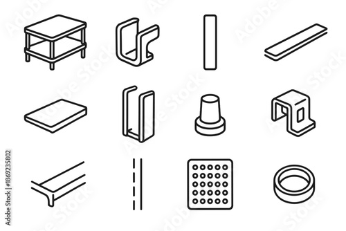 Rack clip under lip icon tier slot sink slim vector stabilizer tall