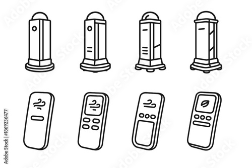 Dome sensor ridge vent sturdy icon vector smart crest shadow base modular