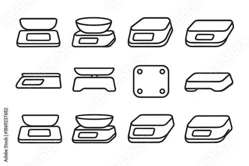Display vector plate tile slab digital structural pet tilt icon scale shading