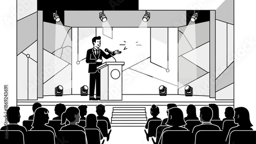 A vibrant close-up photograph featuring a single yellow daisy with a bright orange center captured in sharp detail against a soft green blurred background