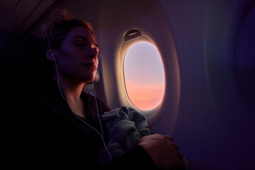 Resting at a flight