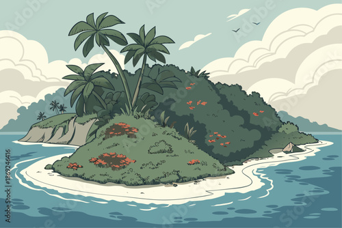 island in the sea