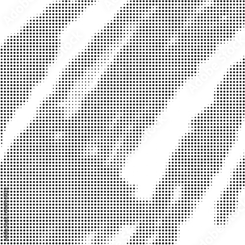 abstract scracth black halftone