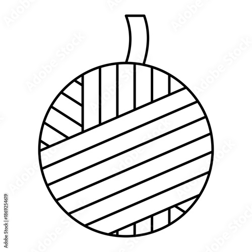 Cat Toy Icon. Outline style 