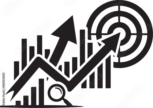 Business Growth Target Achievement Icon