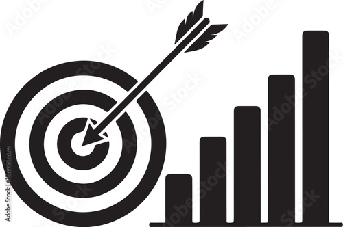 Business Growth Target Achievement Icon