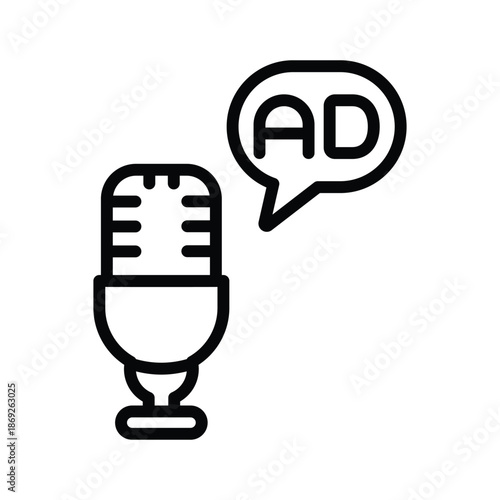 Live advertisement icon