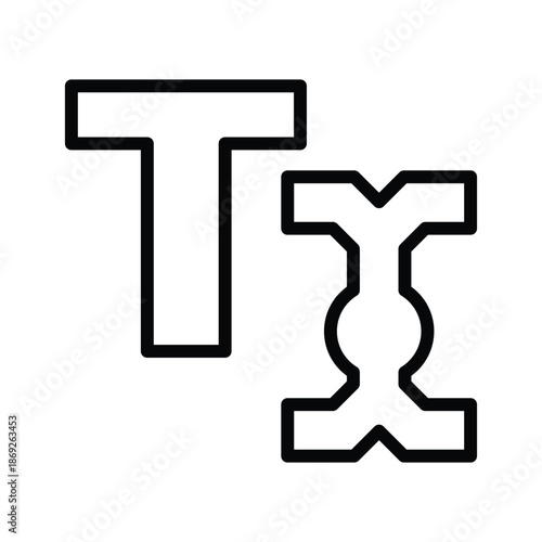 Type text icon
