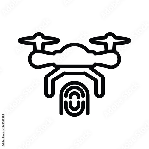 Drone unlock icon