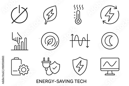 Monitor mode icon icons standby battery voltage vector charging shutdown saving auto