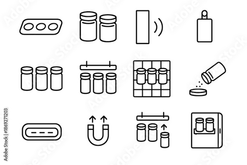 Holders detachable indicator rack spice jar force background icon magnetic vector attachment