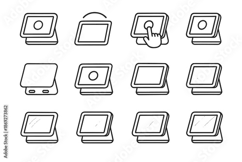 Slab rib vector underside arc icon zone smart tilt crest display surface