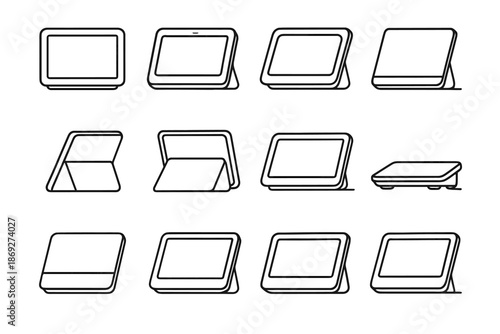 Contour panel smart vector icon kitchen crest underside mode shading structural corner