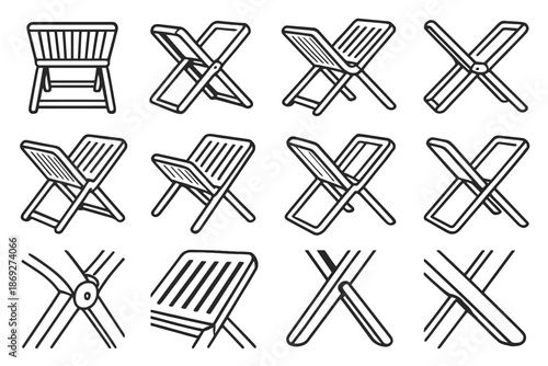 Shading ridge icon tilt foldable outline vector arc bottle highlight rack stripe