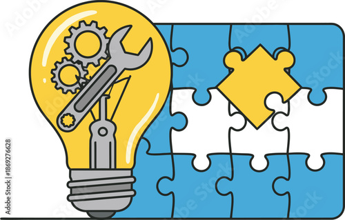 Giummy mascot logo design featuring a large smiling character with a small frowning companion on top. Minimalist black and white brand identity for candy, toys, and creative snack packaging.